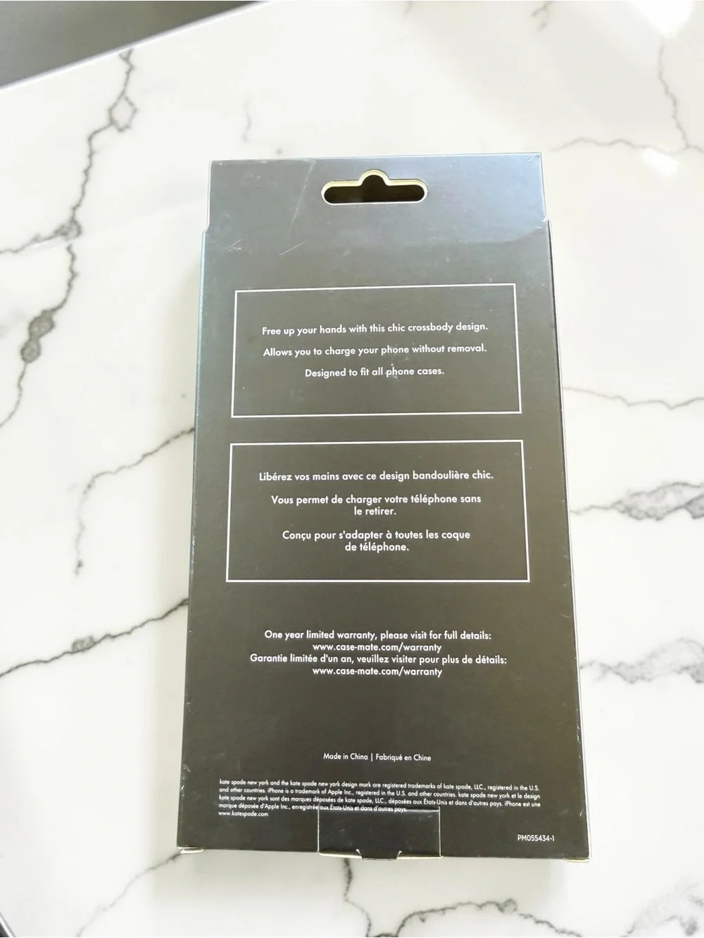 Kate Spade New York Universal Phone Crossbody Chain | Silver | NWT | Hands-Free
